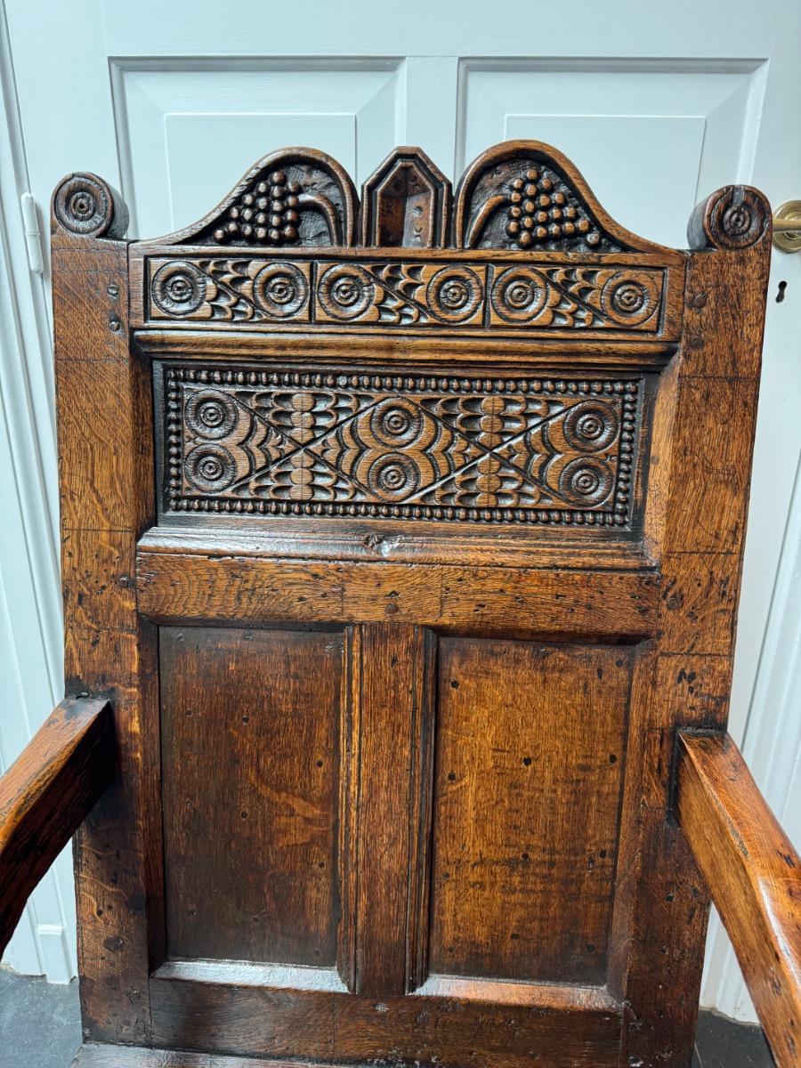 Wainscot chair ca 1680