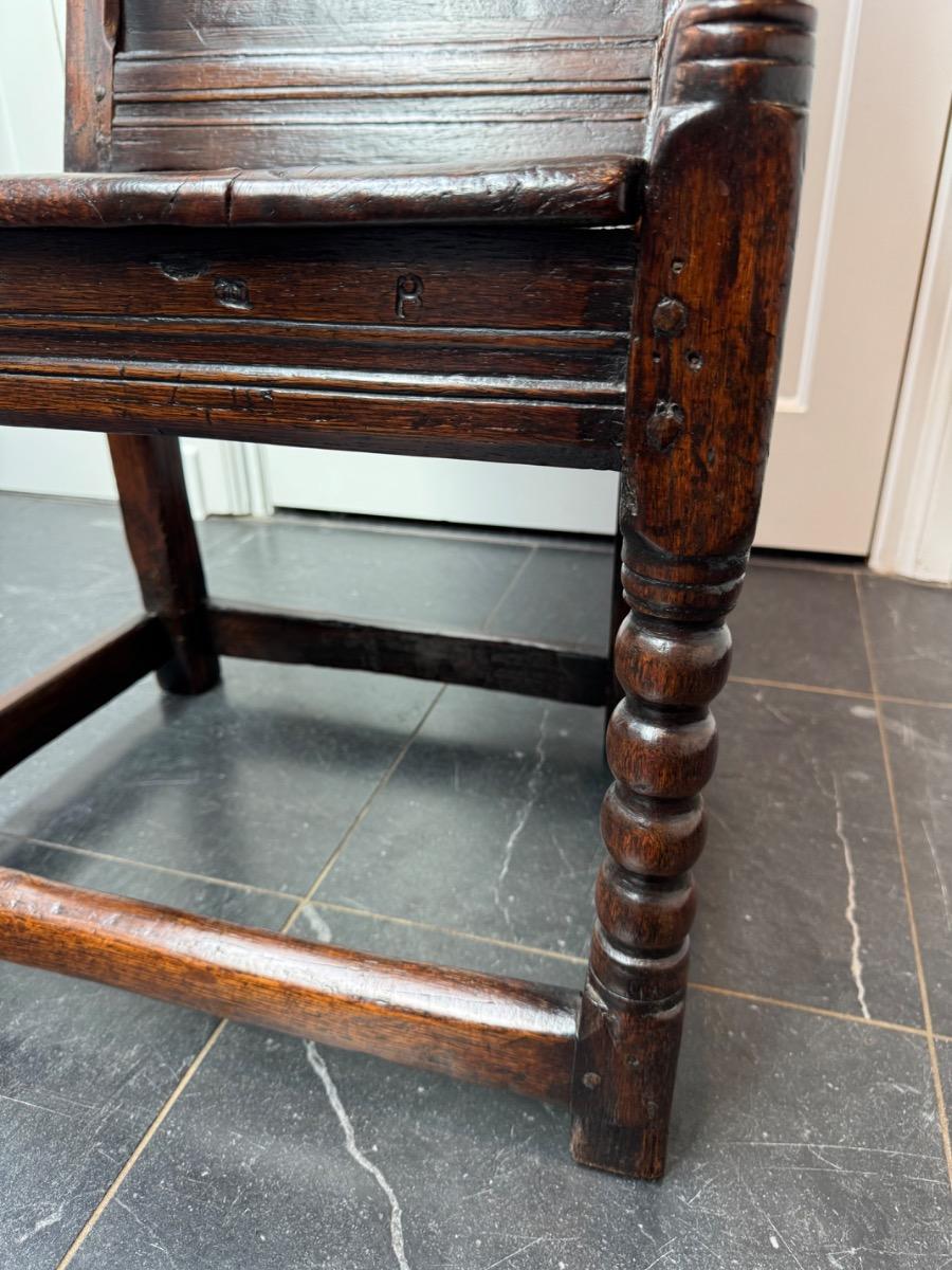 Wainscot chair ca 1680