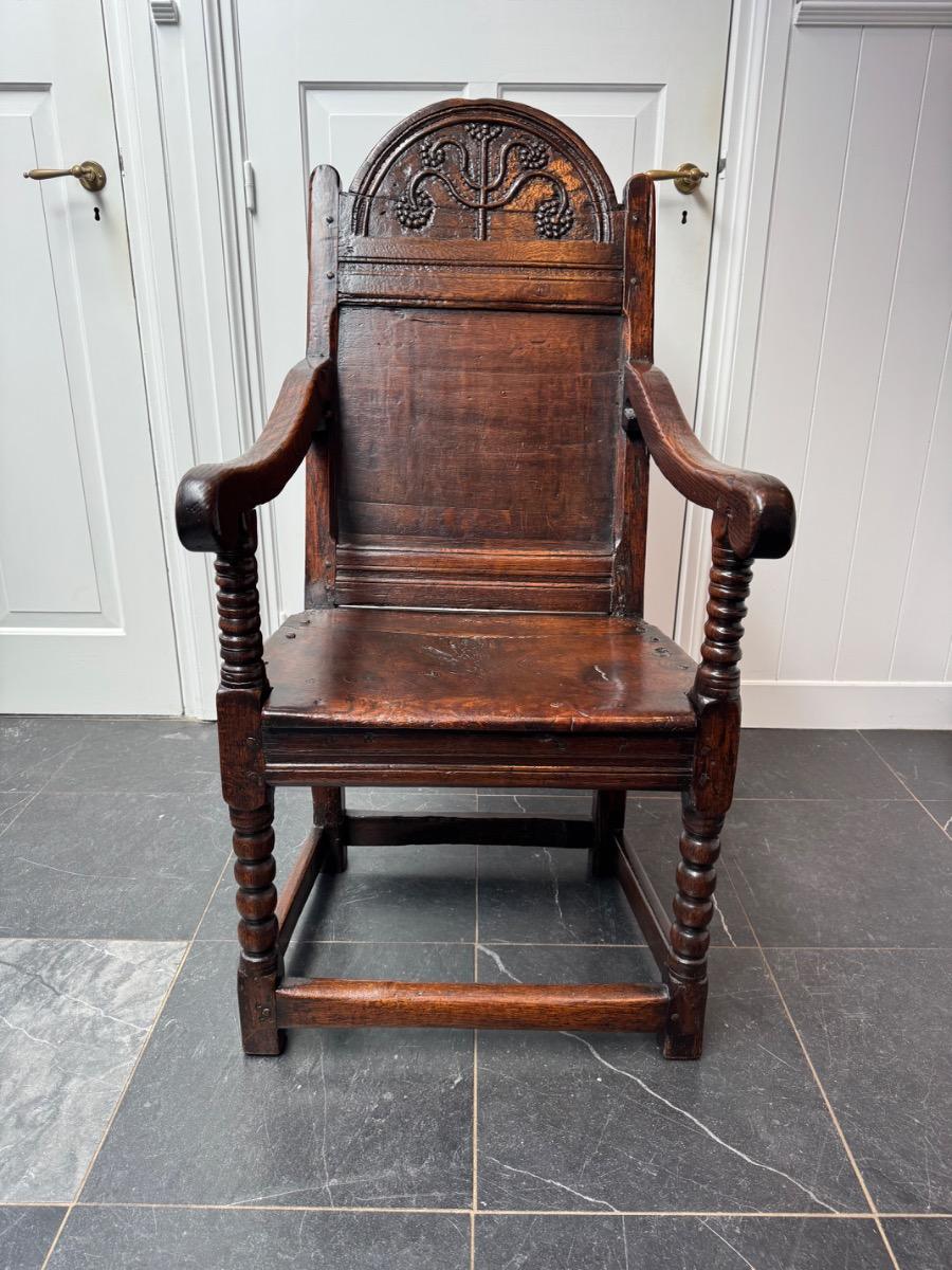 Wainscot chair ca 1680