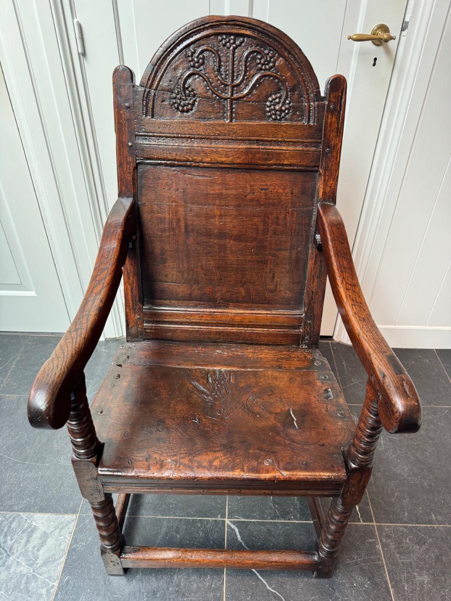 Wainscot chair ca 1680